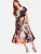 Lipsy Jurk  safraan / donkergrijs / watermeloen rood / zwart