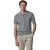 Korte mouw polo Profuomo blauw gemêleerd