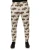 Vintage Auto Print Casual Broek