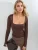 Busem Blouse  bruin