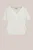 WE Fashion – Dames gebreid vest met open structuur – Regular fit – Gebroken wit – Biologisch katoen –