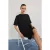 TRENDYOLMİLLA Dames Zwart Effen Kort / Mini Kort Casual Recht Jurken