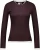 Ichi Longsleeve Nellaya Bruin dames