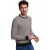 River Woods Slim Fit Dotted Pima Cotton Crew Neck Sweater Navy