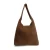 Manfield suede shopper bruin