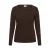 Dames-T-shirt met lange mouwen KAFFE Curve Kcbritt