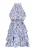 IZIA Jurk  blauw / lila / oranje