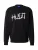 HUGO Sweatshirt ‘Namenex’  zwart / wit