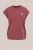 WE Fashion – Dames jersey T-shirt met embroidery – Regular fit – Oudroze – Katoen –