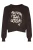 happy girls Sweatshirt  beige / donkerbruin