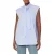 Moschino Sleeveless Tie Shirt Blue