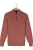 Baileys Half-Zip Sweater roze, Effen