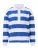 Rich & Royal Sweatshirt  blauw / wit