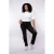 Exxcellent straight leg jeans black denim