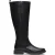 Timberland Verona Square Tall Zip Up Boot Black Full Grain