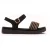 Péché Originel Gouden Textiel Dames Sandalen