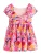 Next Jurk  blauw / oranje / pink / rood