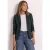 Eenvoudige blazer met structuur