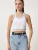 Happiness İstanbul Top  zwart / wit