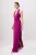 TRENDYOLMİLLA Dames Paars Effen Maxi Mouwloos Recht Avond & Gala Jurk