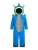WeeDo Functioneel pak ‘RHINO’  blauw / grijs / neongroen