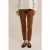 We Fashion Trouser Light Brown