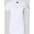 Armani Exchange T-shirt met V-hals en label-stitching