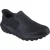 Skechers Conner Rayne Leren Heren Zwarte Instappers