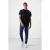 Heren Rechte Naadloze Sweatpants