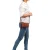 BURKELY leren crossbody tas Antique Avery cognac