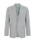WE Fashion Heren slim fit gemêleerde blazer met stretch