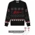 Malelions Men Christmas Sweater | Black/Red