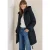 Cecil Dames Gewatteerde jas met capuchon in Blauw