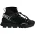 Dolce & Gabbana Zwarte Sorrento Sokken Logo Sneakers Schoenen