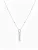 Hey Happiness Ketting ‘Letter I’  zilver