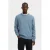 SELECTED HOMME gebreide trui met wol blauw