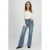 Raizzed high waist wide jeans medium blue denim