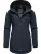 MARIKOO Functionele jas  navy / wit