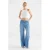 Cup of Joe Denim wide leg jeans medium blue denim