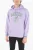 JAMES HARDEN x NEIL BARRETT Easy Fit Hoodie met bedrukt logo in violet