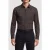 The Kooples Long-sleeved Shirt W Classic Collar Black White
