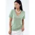 V-hals Korte Mouw Modal Blouse
