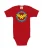 LOGOSHIRT Rompertje/body ‘DC Wonder Woman-Logo’  rood