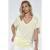 V-hals Korte Mouw Modal Blouse