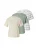 ABOUT YOU Shirt ‘Astrid’  beige / lichtgroen / natuurwit
