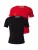 WEEKDAY Shirt  rood / zwart
