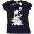 Disney Dames/Dames 101 Dalmatiërs Stoel Katoenen T-Shirt (Marineblauw)