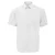 Russell Collectie Heren Korte Mouwen Poly-Katoen Easy Care Poplin Shirt (Wit)