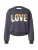 ABOUT YOU Sweatshirt ‘Lacey’  beige / geel / donkergrijs