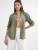 MixRay Blouse  olijfgroen